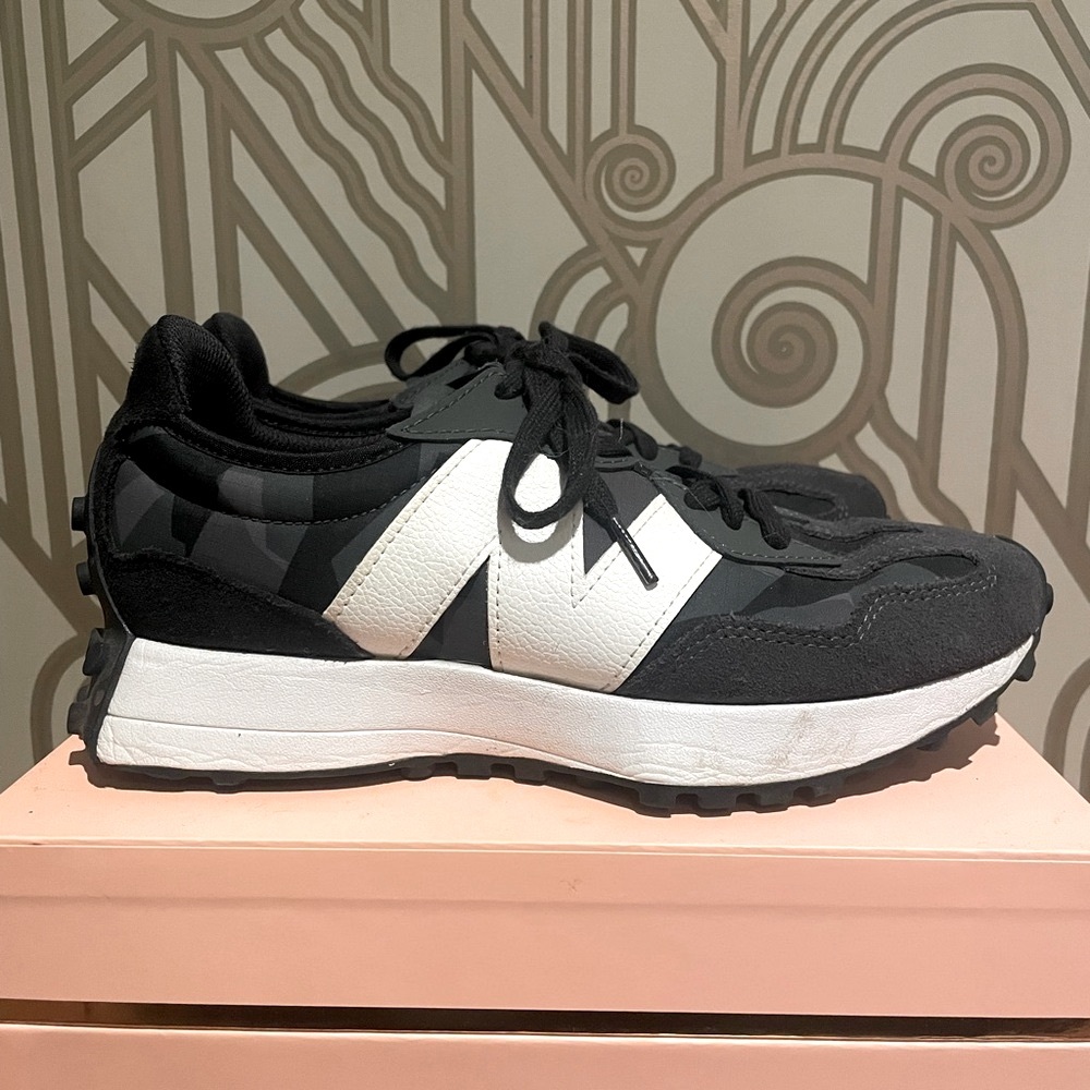 New Balance x Figs, Bonsai Camo Sneakers: Lightly worn, in Fantastic Condition.